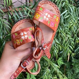 Toddler girl Mexican huaraches size 5